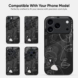 Face Art Glass Case