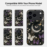 Moon & Butterfly Glass Case
