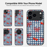 Red Bow Glass Case