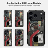 Cyber Core Glass Case - Glass Back Cover for Phone (View 2)