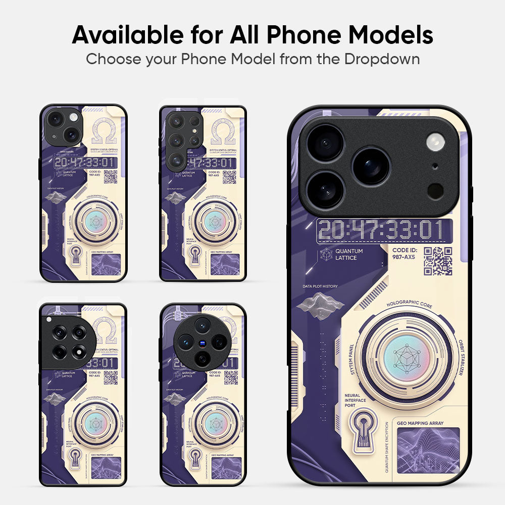 Tech Ivory Glass Case - Glass Back Cover for Phone (View 2)