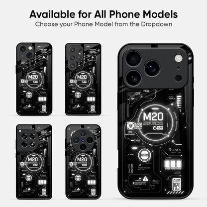 Lunar Engine Glass Case - Glass Back Cover for Phone (View 2)