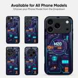 Neon Nexus Glass Case - Glass Back Cover for Phone (View 2)