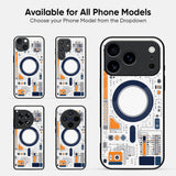Stark Circuit Glass Case - Glass Back Cover for Phone (View 2)