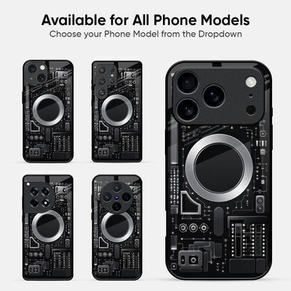 Obsidian Aura Glass Case - Glass Back Cover for Phone (View 2)