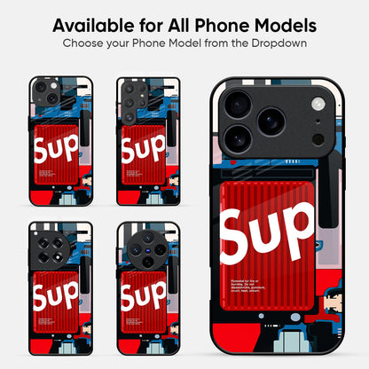 Street Hype Glass Case - Glass Back Cover for Phone (View 2)