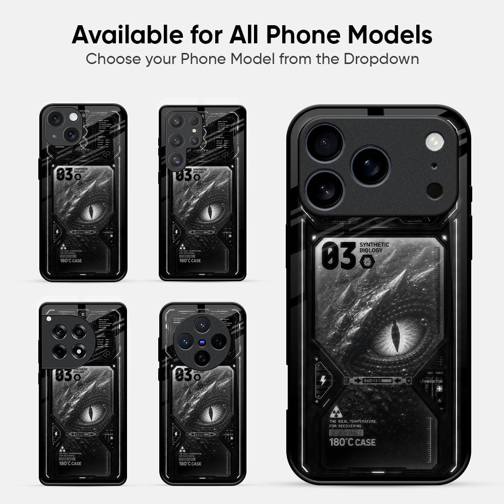 Viper Gaze Glass Case - Glass Back Cover for Phone (View 2)