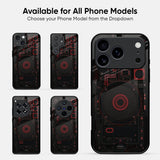 Dark Nitro Glass Case - Glass Back Cover for Phone (View 2)