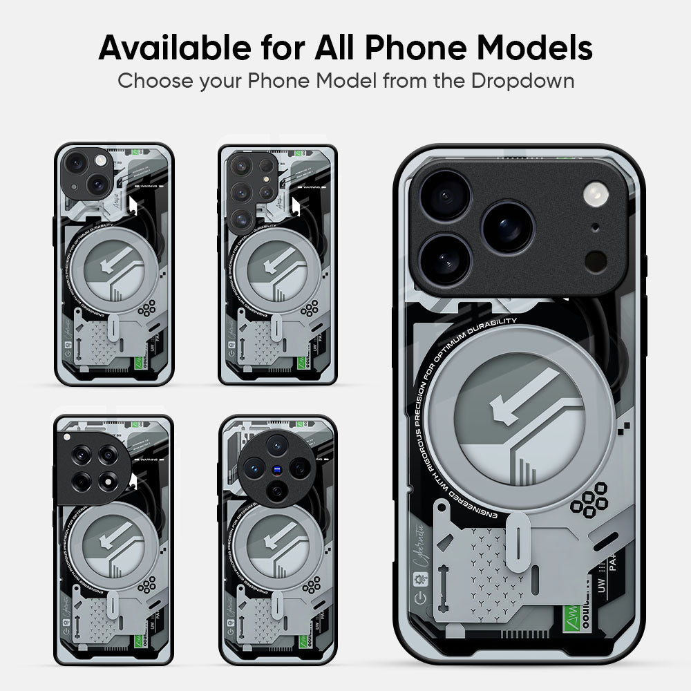 Astro Ring Glass Case - Glass Back Cover for Phone (View 2)