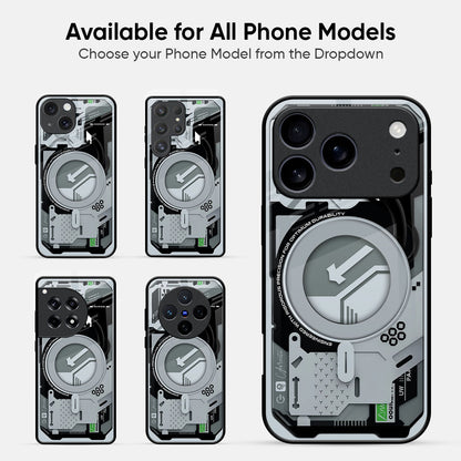 Astro Ring Glass Case - Glass Back Cover for Phone (View 2)