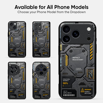 Ops Unit Glass Case - Glass Back Cover for Phone (View 2)