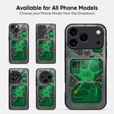 Toxic Strand Glass Case - Glass Back Cover for Phone (View 2)
