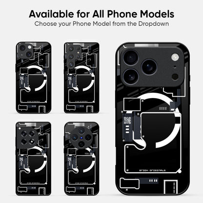 Code Trace Glass Case - Glass Back Cover for Phone (View 2)