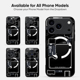 Code Trace Glass Case - Glass Back Cover for Phone (View 2)