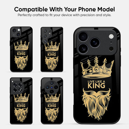 King Life Glass Case