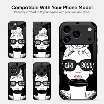 Girl Boss Glass Case