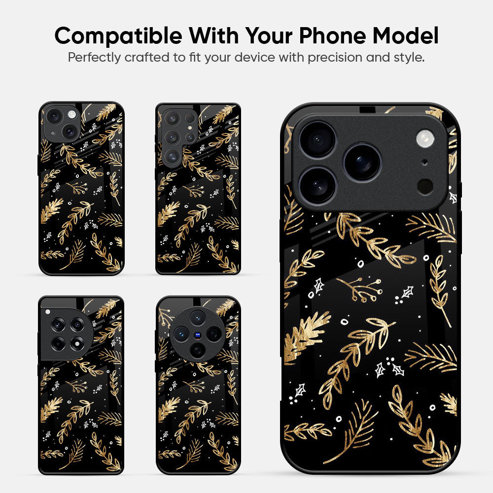 Autumn Leaves Glass case