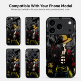 Dark Luffy Glass Case