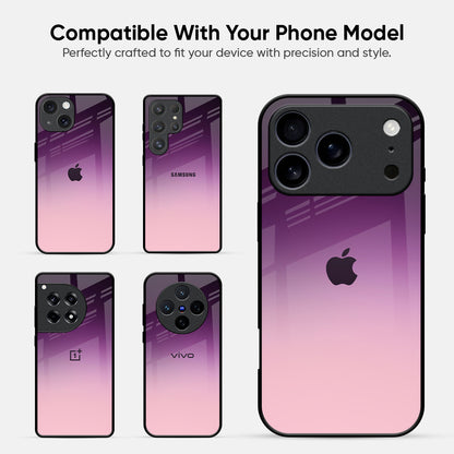 Purple Gradient Glass case