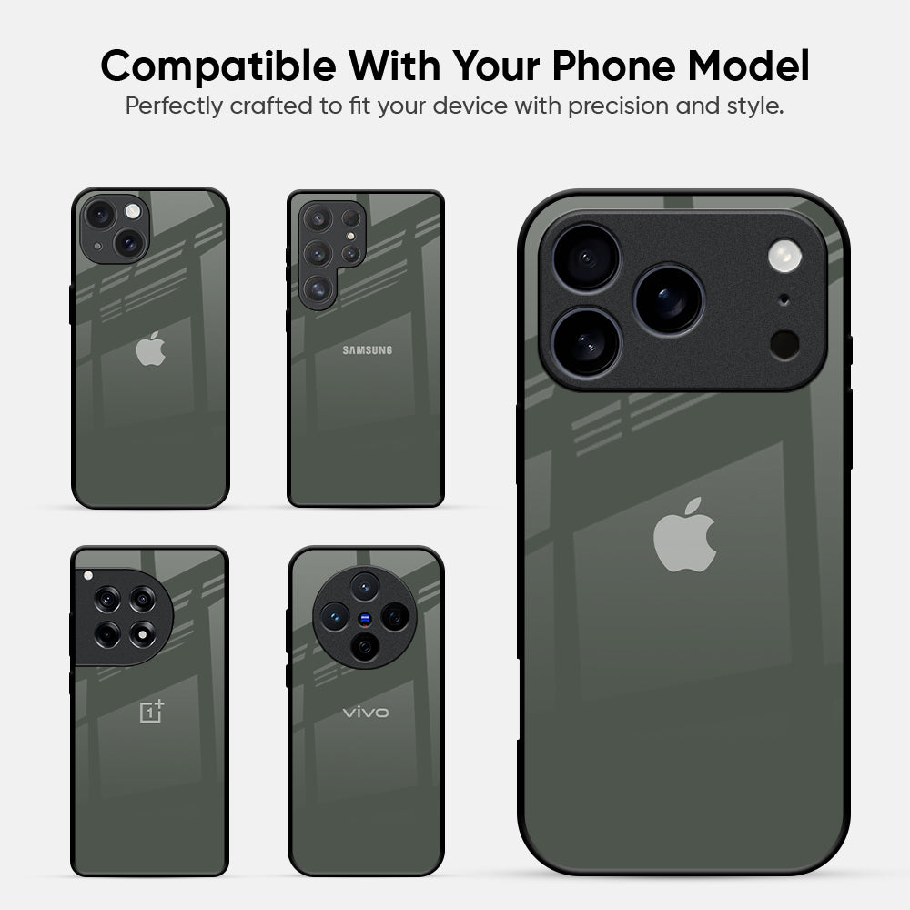 Charcoal Glass Case