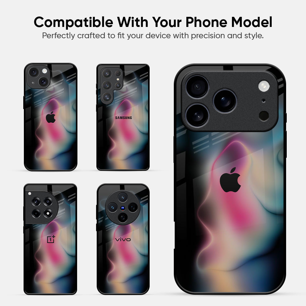 Colorful Palette Glass Case