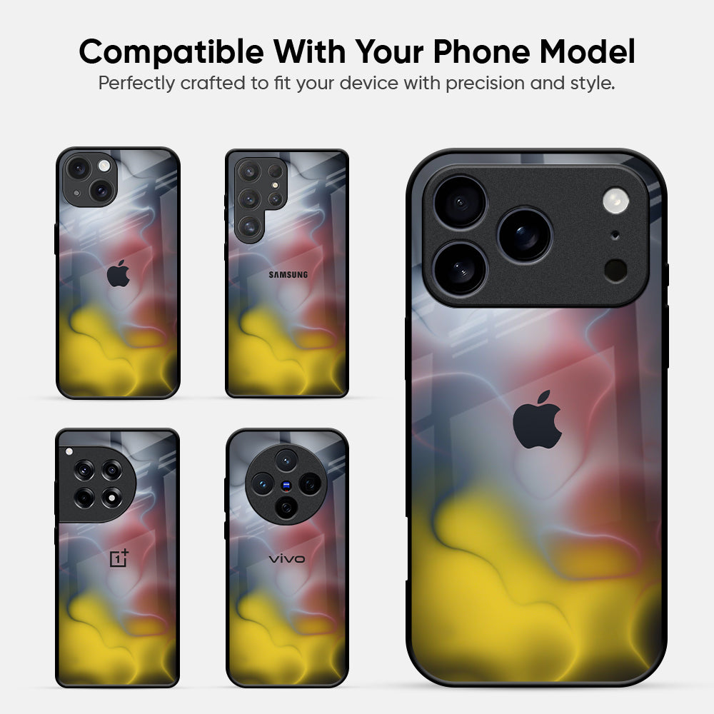 Colorful Smoke Glass Case