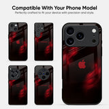 Pirouette Red Glass Case