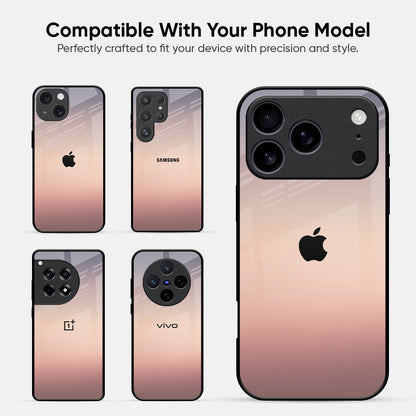 Golden Mauve Glass Case
