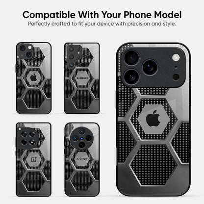 Hexagon Style Glass Case