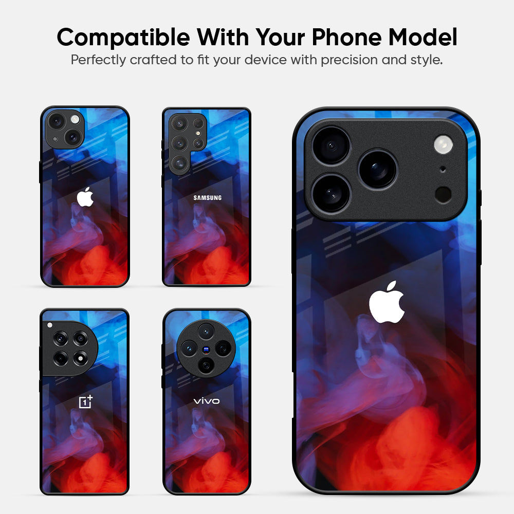 Dim Smoke Glass Case