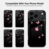 Fly Butterfly Glass Case