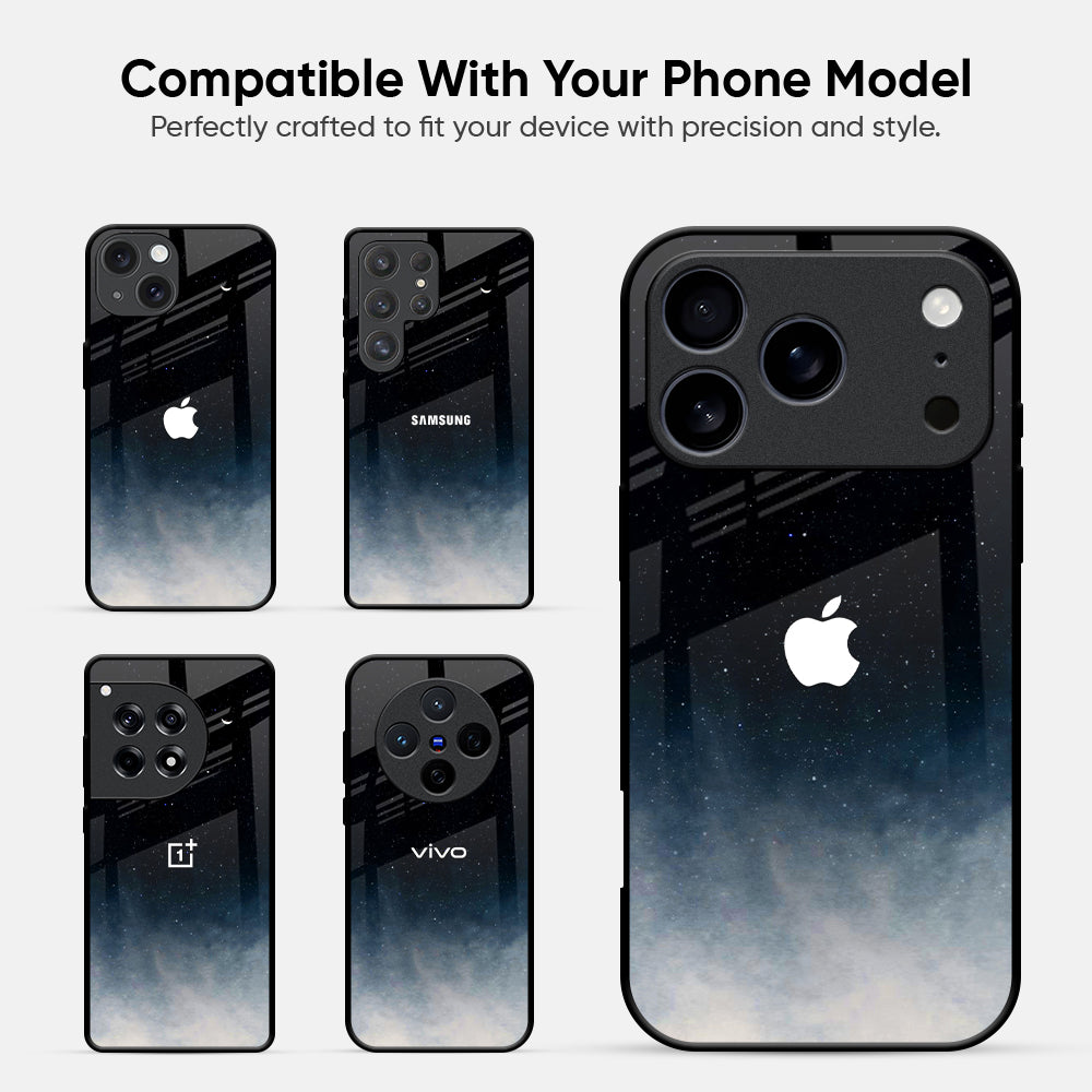 Aesthetic Sky Glass Case