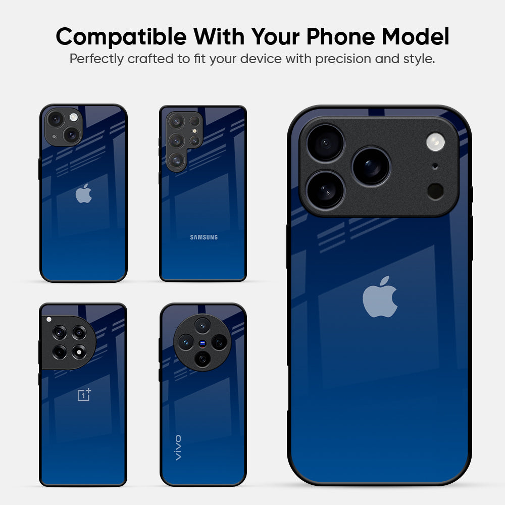 Very Blue Glass Case