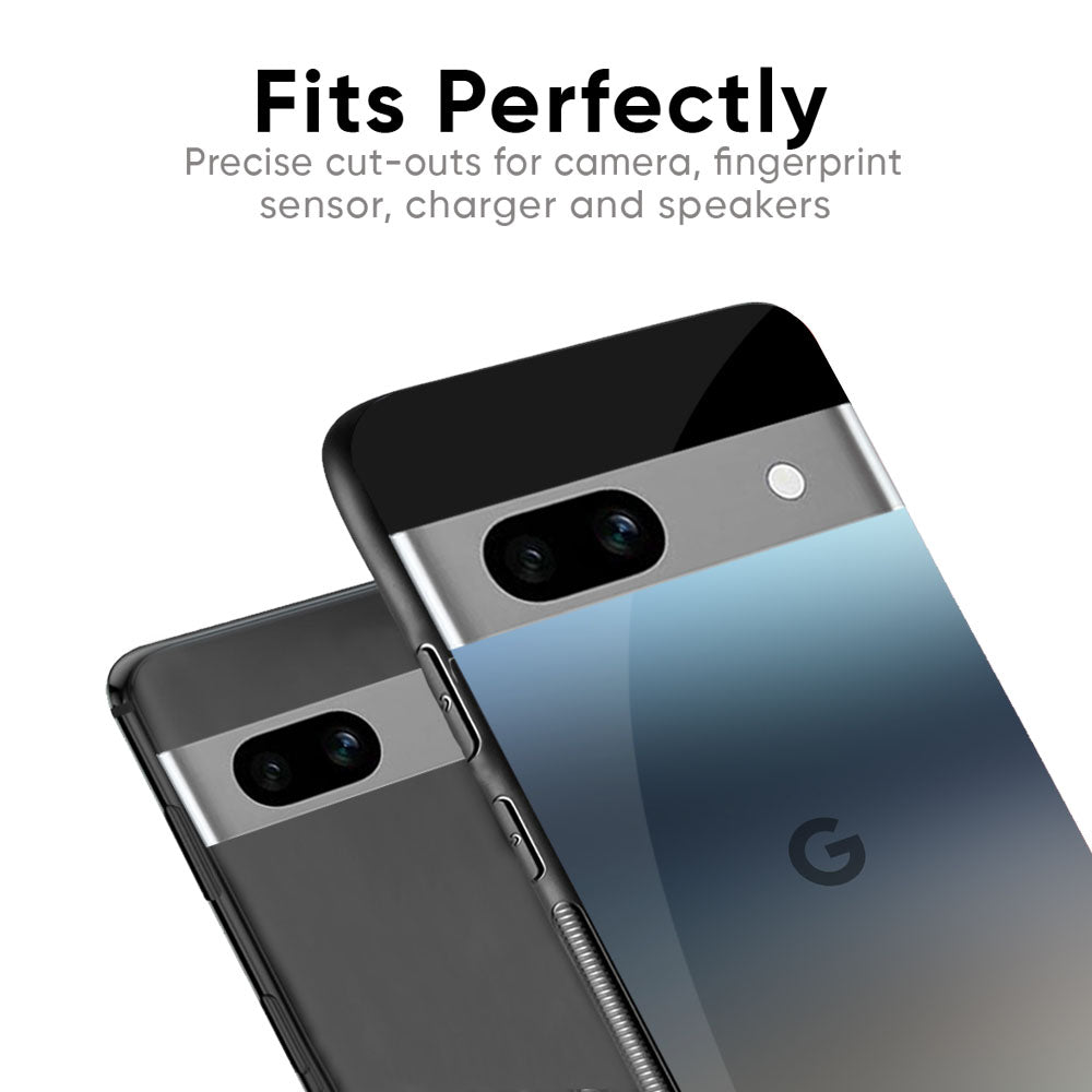 Tricolor Ombre Glass Case for Google Pixel 9 Pro