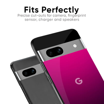 Purple Ombre Pattern Glass Case for Google Pixel 9