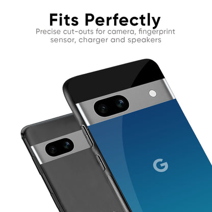 Celestial Blue Glass Case For Google Pixel 9