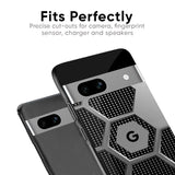 Hexagon Style Glass Case For Google Pixel 9 Pro XL
