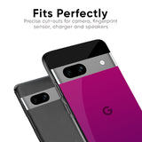 Magenta Gradient Glass Case For Google Pixel 9