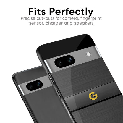 Grey Metallic Glass Case For Google Pixel 9 Pro XL
