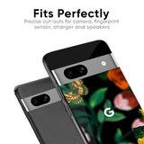 Flowers & Butterfly Glass Case for Google Pixel 9