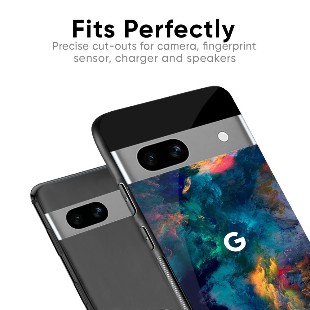 Colored Storm Glass Case for Google Pixel 9