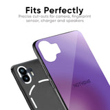 Ultraviolet Gradient Glass Case for Nothing Phone 2a 5G