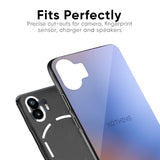 Blue Aura Glass Case for Nothing Phone 2a 5G