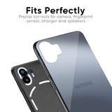 Space Grey Gradient Glass Case for Nothing Phone 2a 5G