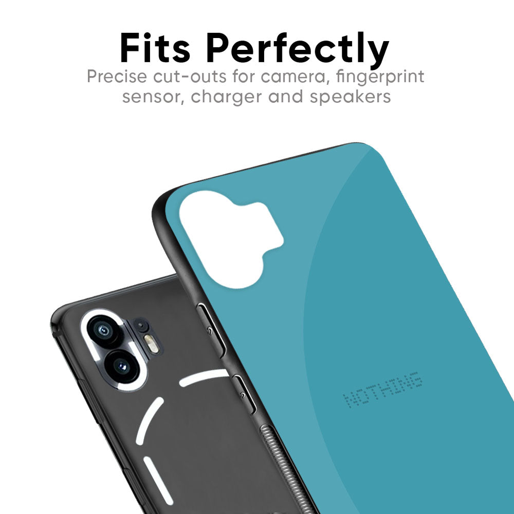 Oceanic Turquiose Glass Case for Nothing Phone 2a 5G