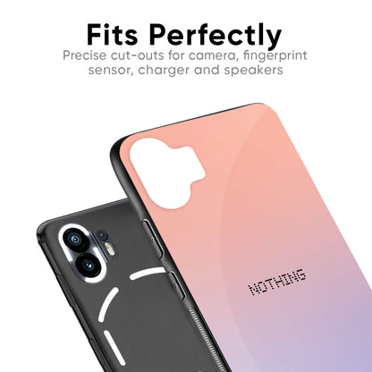 Dawn Gradient Glass Case for Nothing Phone 2a 5G