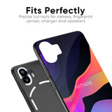 Colorful Fluid Glass Case for Nothing Phone 2a 5G