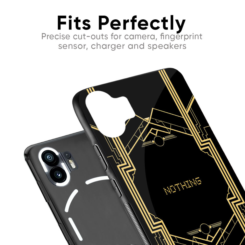 Sacred Logo Glass Case for Nothing Phone 2a 5G