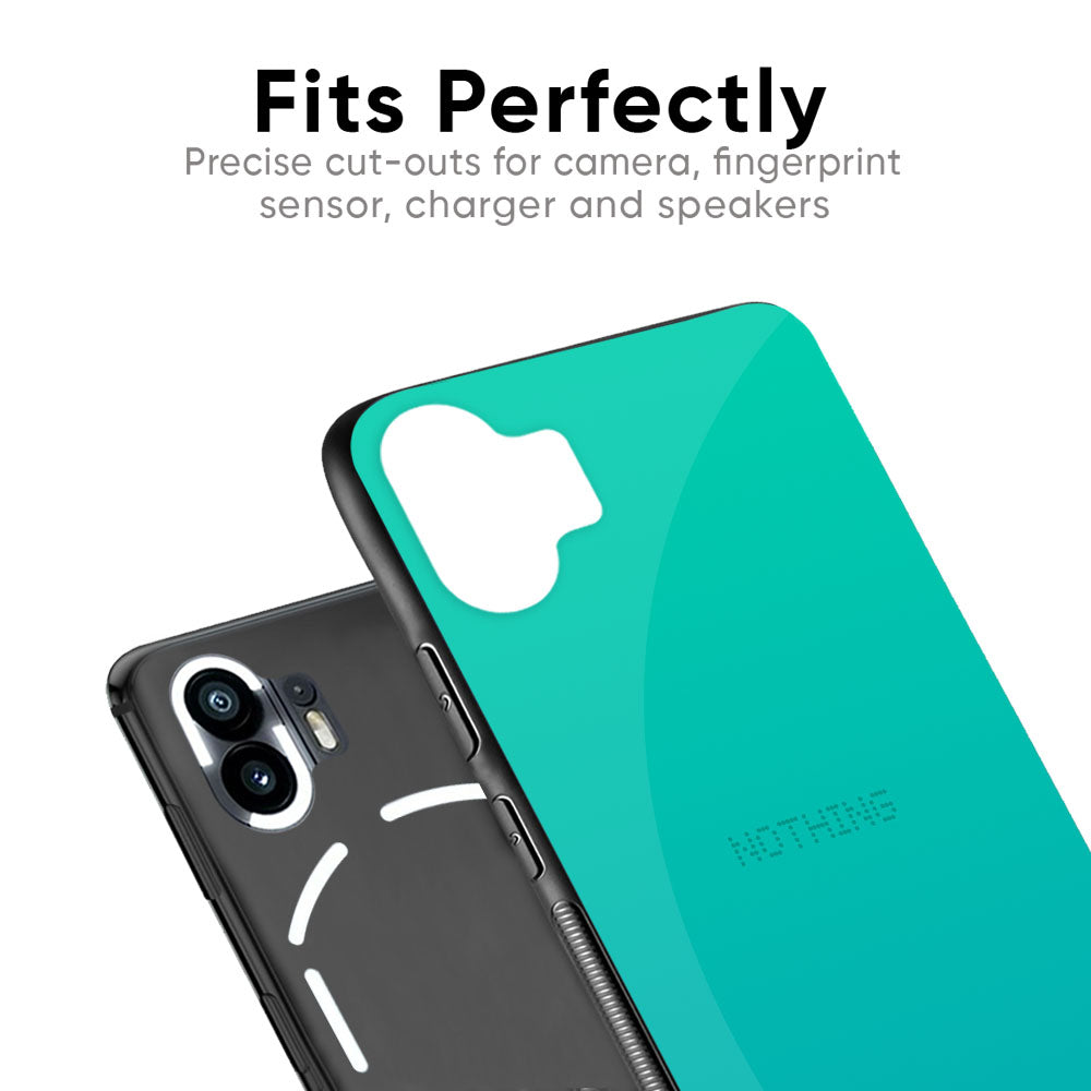 Cuba Blue Glass Case For Nothing Phone 2a 5G