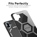 Hexagon Style Glass Case For Nothing Phone 2a 5G